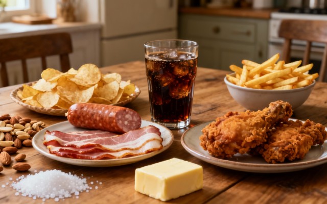 Продукты, вредные для сердечно-сосудистой системы