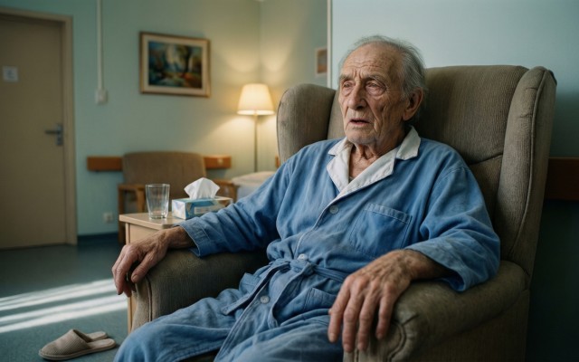 Симптомы болезни Альцгеймера на поздней стадии