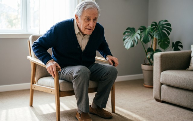 Почему у пожилого человека кружится голова при вставании