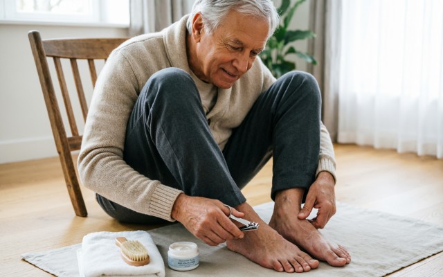 Как ухаживать за ногами в пожилом возрасте