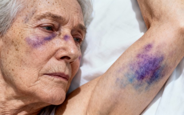 Почему у пожилого человека без видимой причины появляются синяки и опасно ли это