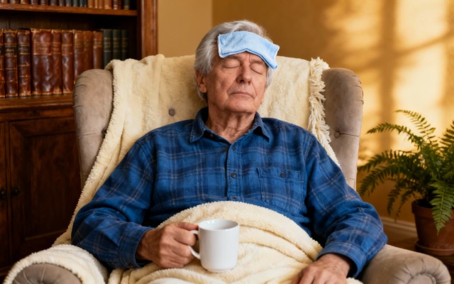 Как ухаживать за пожилым человеком с мигренью